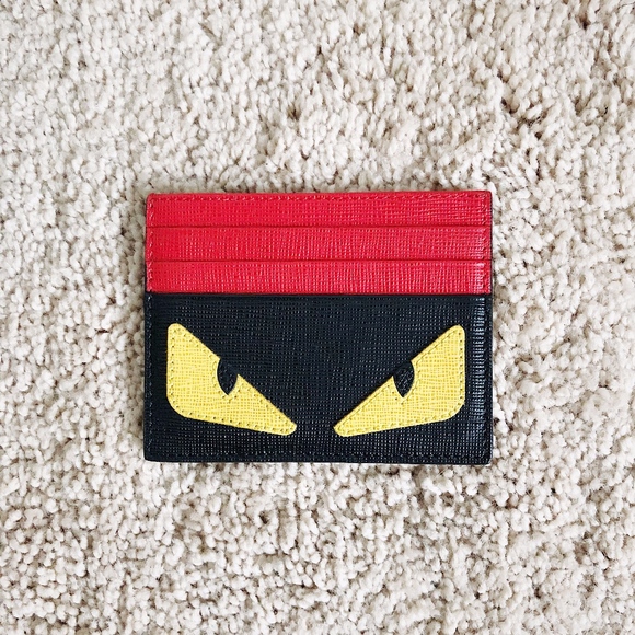 fendi bag bugs card holder